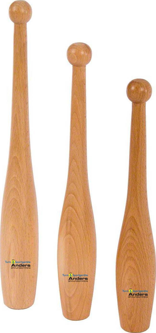 Turnkeule aus Holz