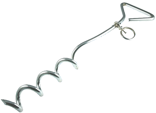 Verankerungssystem Erdspirale aus verzinktem Stahl