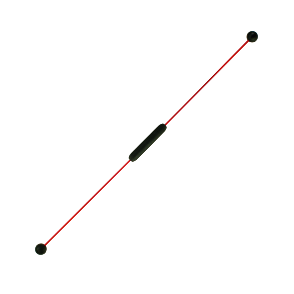 Schwingstab Flexi Fun rot und schwarz