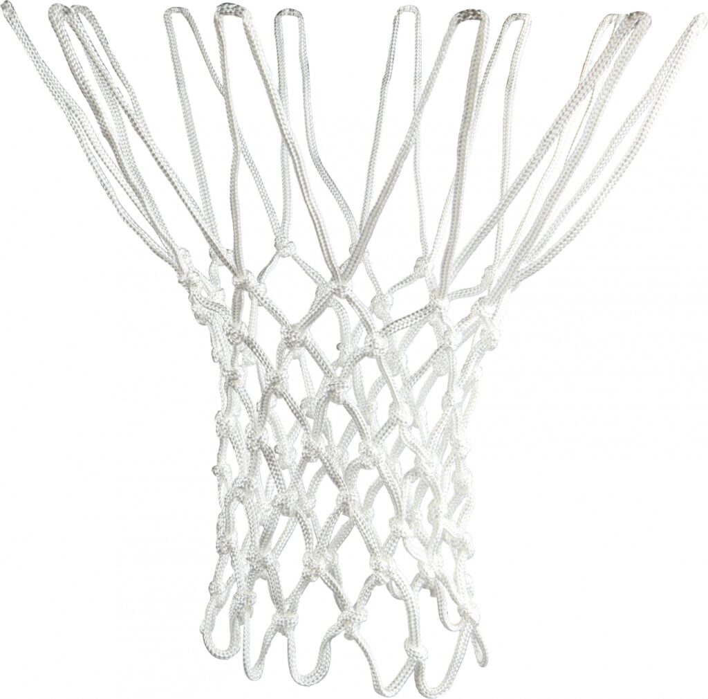 Basketballnetz weiß