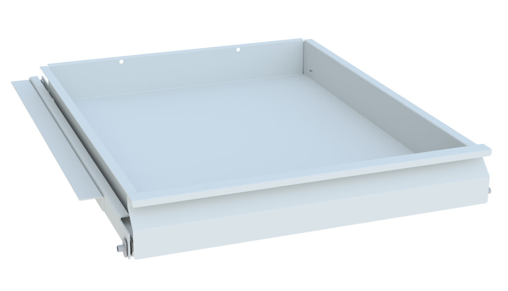 Schublade für Schwerlastschrank (weiß)